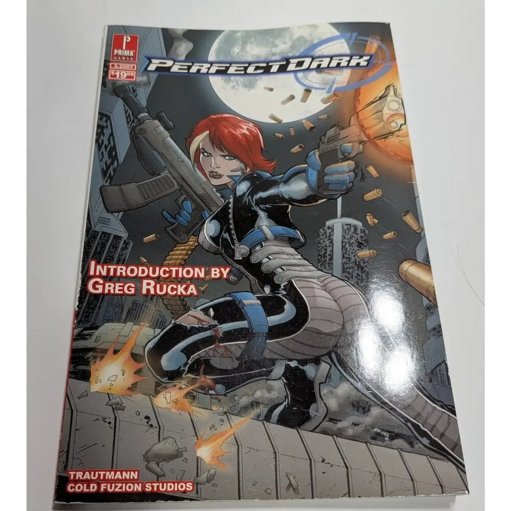 Perfect‎ Dark Prima Official Strategy Guide N64 Nintendo 64 Greg Rucka